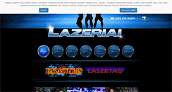 Desktop Screenshot of lazeriai.lt